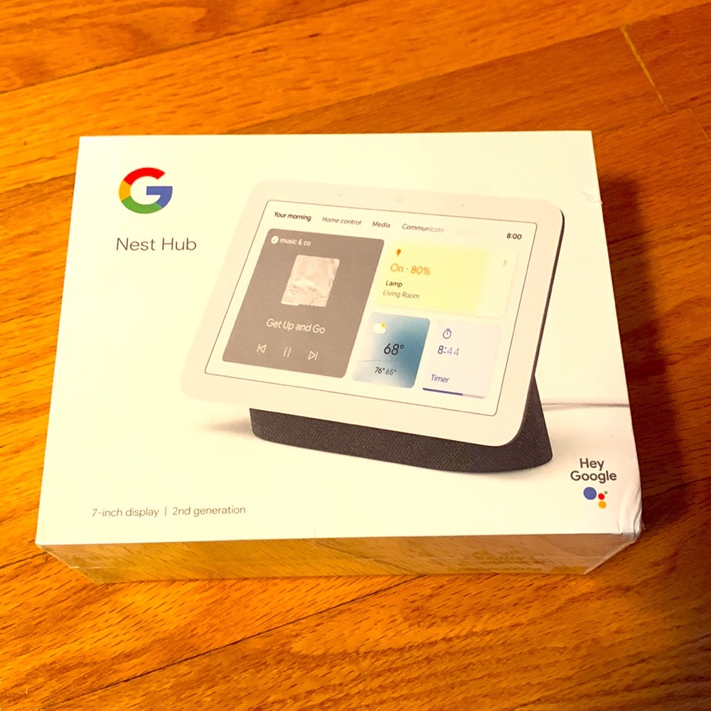 Google Nest Hub - 2nd Generation -New - still in plastic wrap
